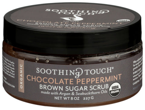 Body Scrub Choc Peprmnt - 8 OZ (Case of 3)