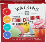 Food Coloring Assrtd 4Pk - 1.2FO (case of 6)