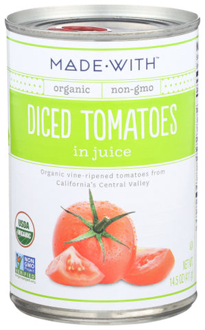 Tomatoes Diced Org - 14.5 OZ (Case of 12)