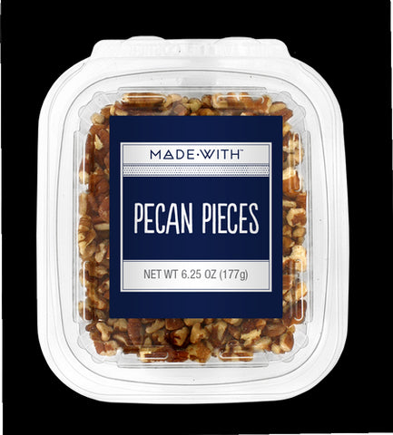 NUT PECAN PIECES TUB - 6.25 OZ (Case of 12)