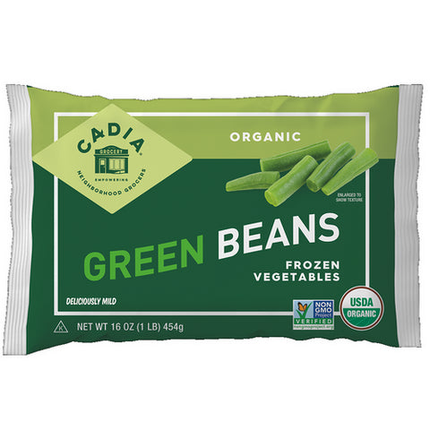 Veg Bean Green Cut Org - 16OZ (case of 12)