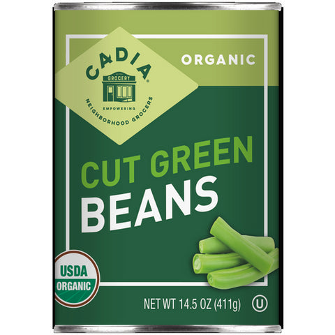 Veg Grn Bean Cut Can Org - 14.5OZ (case of 12)