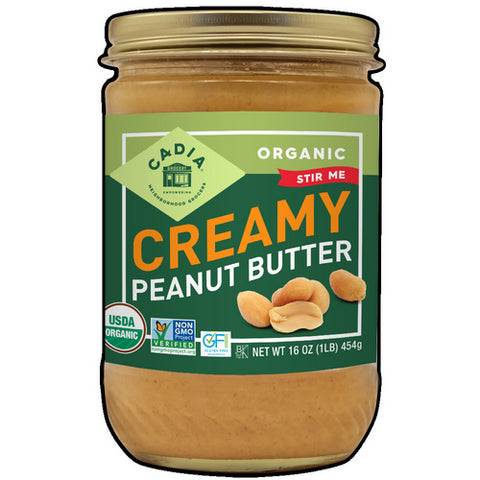 Peanut Bttr Crmy Org - 16OZ (case of 12)