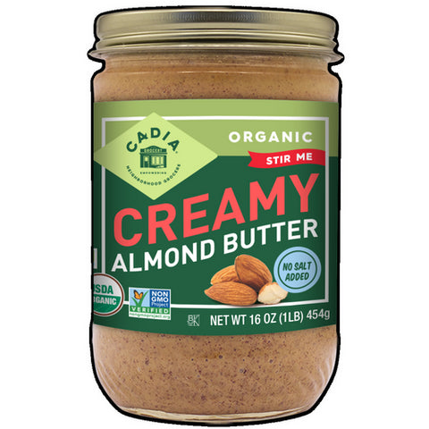 Almond Bttr Crmy Org - 16OZ (case of 12)