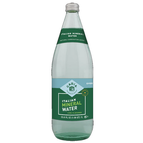 Water Sparkling Lime - 33.8FO (case of 12)