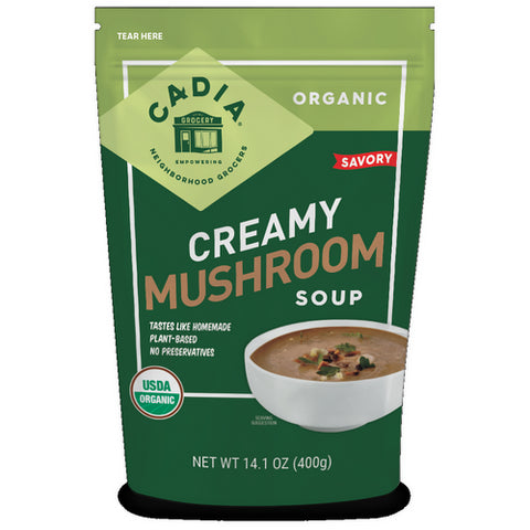 Soup Creamy Mushroom Org - 14.1OZ (case of 10)