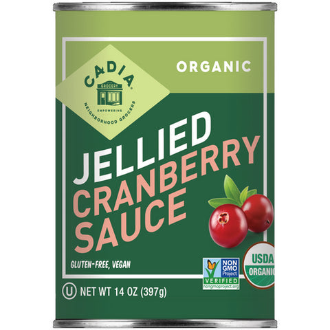 Sauce Cranberry Jelld Org - 14OZ (case of 12)