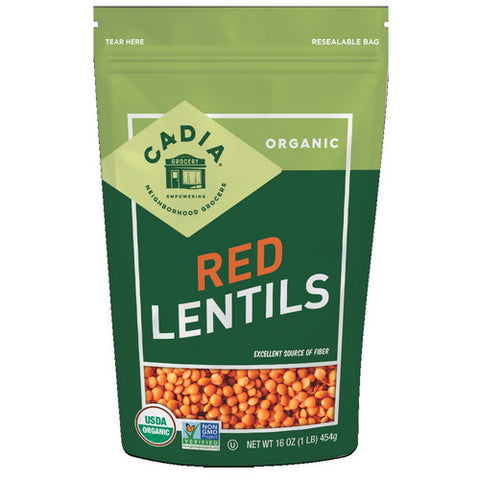 Bean Lentil Red Dry Org - 16OZ (case of 12)