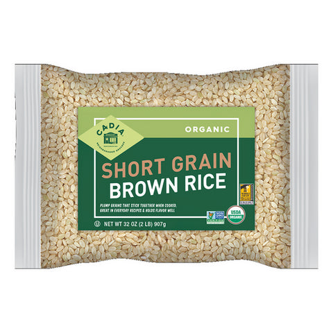 Rice Brwn Shrt Grain Org - 32OZ (case of 12)