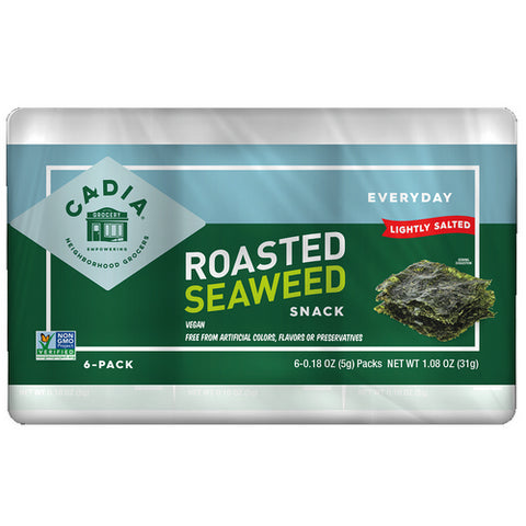 Seaweed Rstd Sea Slt 6Pk - 1.08OZ (case of 6)