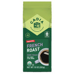 Coffee Frnch Rst Grd Org - 10 OZ (Case of 6)