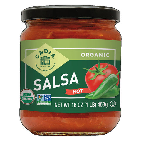 Salsa Hot Org - 16OZ (case of 8)