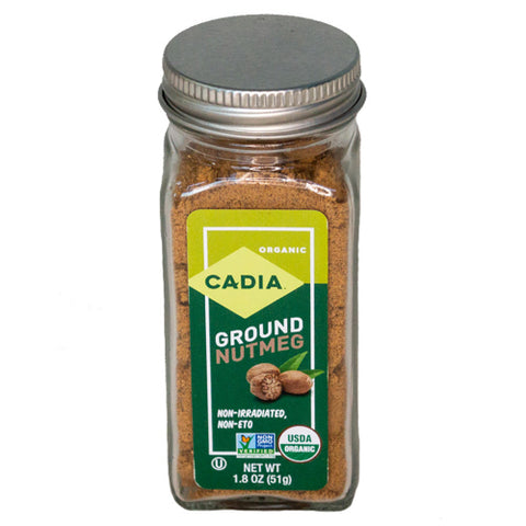 Spice Nutmeg Ground Org - 1.8OZ (case of 6)