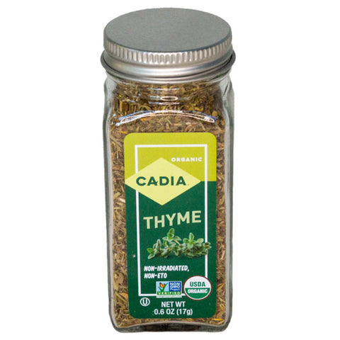 Spice Thyme Leaves Org - 0.6OZ (case of 6)