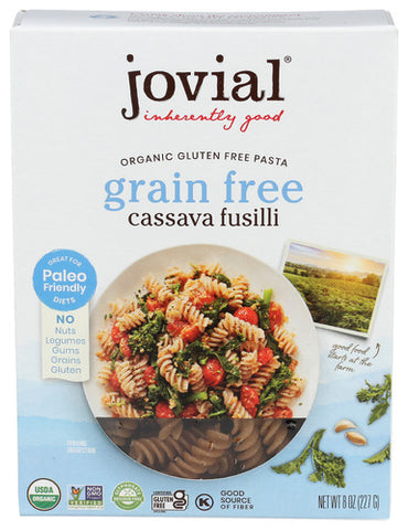 Pasta Cassava Fusilli - 8OZ (case of 6)