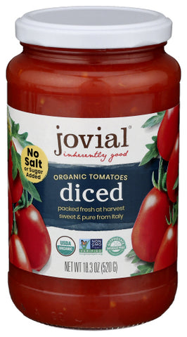 Tomato Diced Org - 18.3OZ (case of 6)