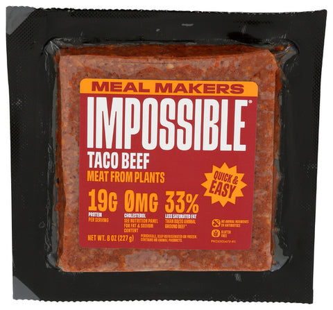 Beef Taco Meal Makers - 8 OZ (Case of 8)