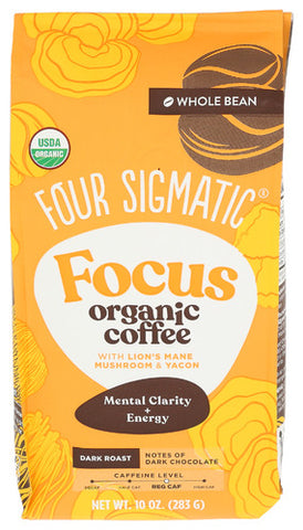 Coffee Wb Focus Org - 10 OZ (Case of 1)