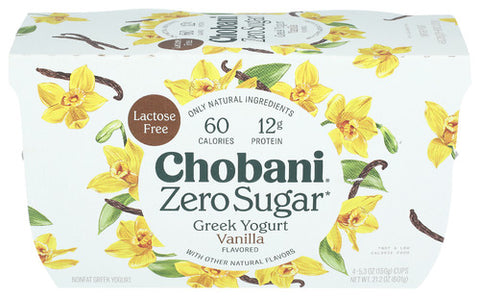 Yogurt Vanilla Zero Sugar - 21.2 OZ (Case of 6)