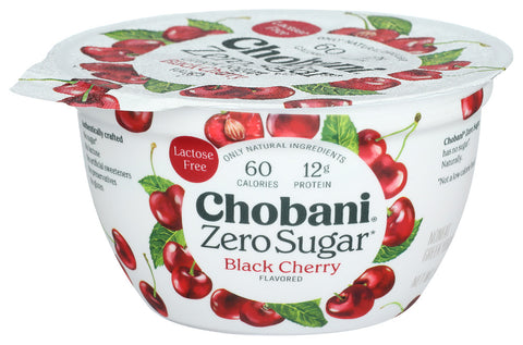 Yogurt Cherry Black 0Sgr - 5.3 OZ (Case of 12)