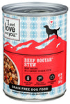 Dog Food Can Beef Booyah Stew - 13OZ (case of 12)