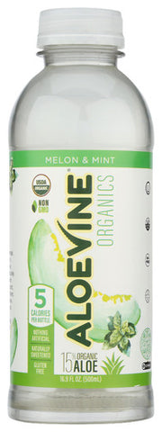 Bev Aloe Melon Mint Org - 16.9 FO (Case of 12)