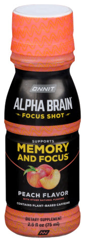 Shot Brain Peach - 2.5 OZ (Case of 6)