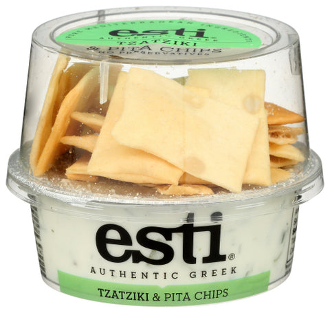 Tzatziki With Pita Chips - 4.6 OZ (Case of 12)