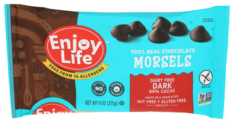 Choc Morsel Drk - 9OZ (case of 12)