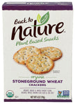 Cracker Stonegrnd Wht - 6OZ (case of 6)