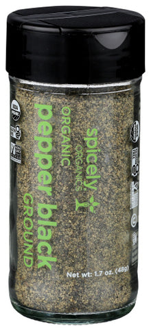 Spice Pepper Blk Grnd Jar - 1.7 OZ (Case of 3)