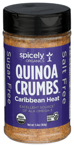 Quinoa Crmbs Caribn Heat - 5.8 OZ (Case of 3)