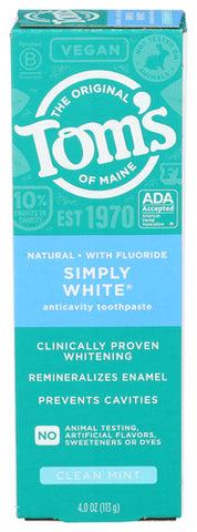 Toothpaste Wht Cln Mnt - 4 OZ (Case of 1)