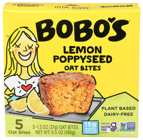 Bites Lemon Poppyseed - 6.5 OZ (Case of 6)