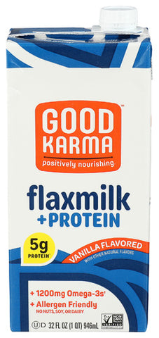 Flax Milk Prtn Van - 32 FO (Case of 6)