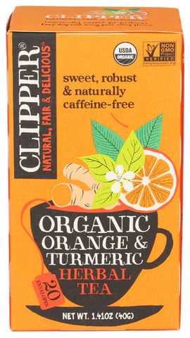 Tea Orange Turmeric Org - 1.41 OZ (Case of 6)