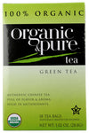 Tea Green Org - 18 BG (Case of 6)