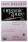 Tea Herbl Pprmnt Org - 18 BG (Case of 6)