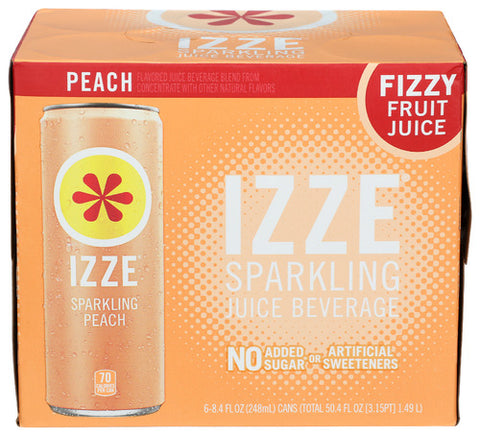 Juice Spk Peach 6Pk - 50.4 FO (Case of 4)