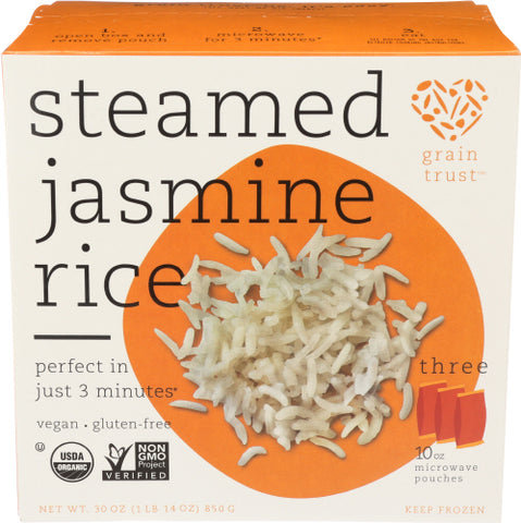 Rice Steamed Jasmine - 30OZ (case of 6)