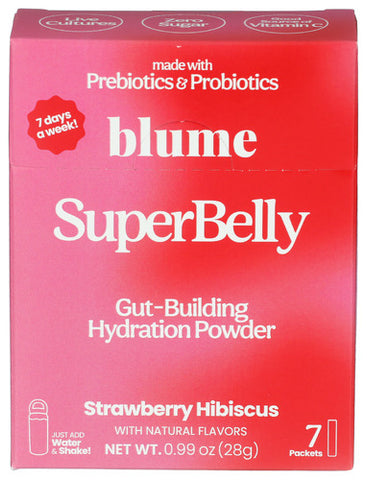 Hydrtn Belly Strwbry 7Pc - 0.99OZ (case of 6)