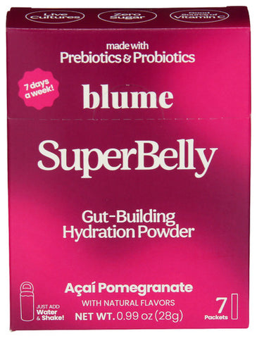 Hydration Belly Acai 7Pc - 0.99OZ (case of 6)