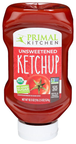 Ketchup Unsweet Org Sqz - 18.5OZ (case of 6)