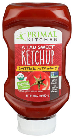 Ketchup W Honey Squeeze - 18.5OZ (case of 6)