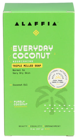 Soap Bar Purely Coconut - 8OZ (case of 4)