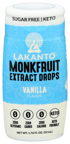 Sweetener Monk Frt Vanilla - 1.76 FO (Case of 6)