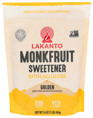 Sweetener Gldn Monkfruit - 16 OZ (Case of 8)