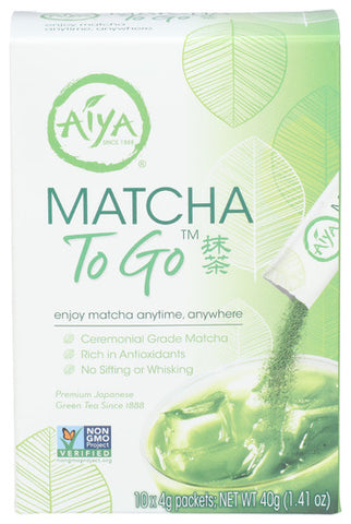 Matcha To Go Stcks 10 Ct - 1EA (case of 8)