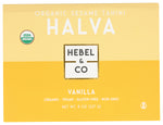 Halva Vanilla Organic - 8 OZ (Case of 12)