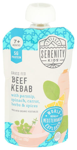 Food Baby Beef Kabob - 3.5 OZ (Case of 6)